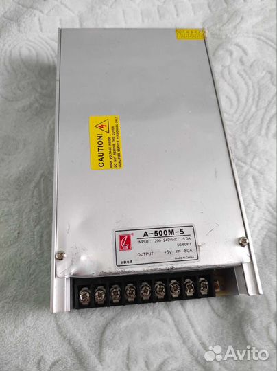 Импульсный блок питания 5V 80A