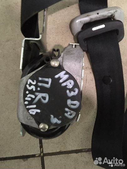 Ремень безопасности передний правый Mazda 3 BK