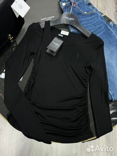 Лонгслив Saint Laurent.Премиум