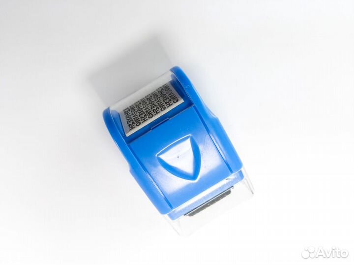 Роликовый штамп для защиты личной информации