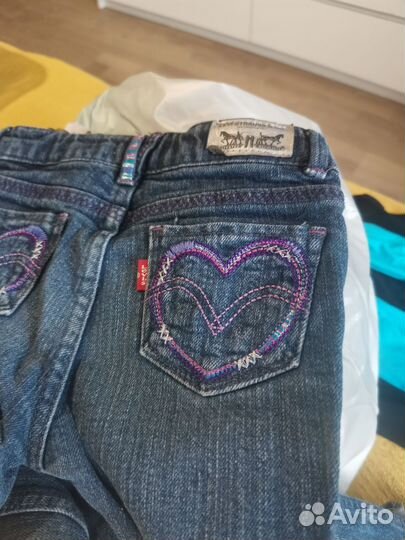 Levi's джинсы и шорты для девочки