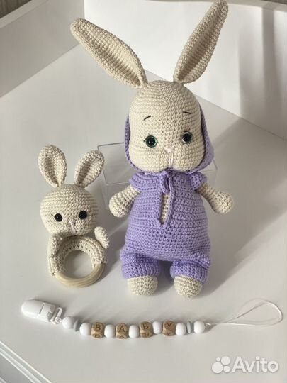 Вязаные игрушки ручной работы