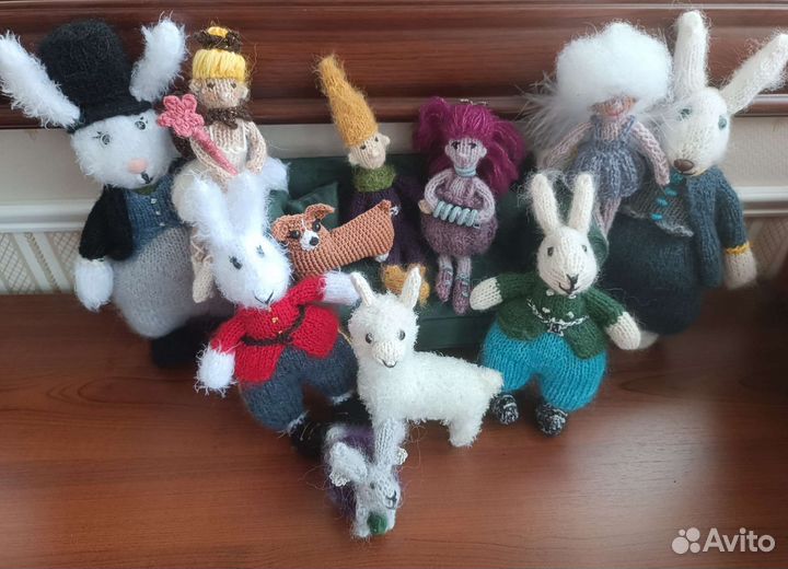 Мягкие игрушки вязаные ручной работы