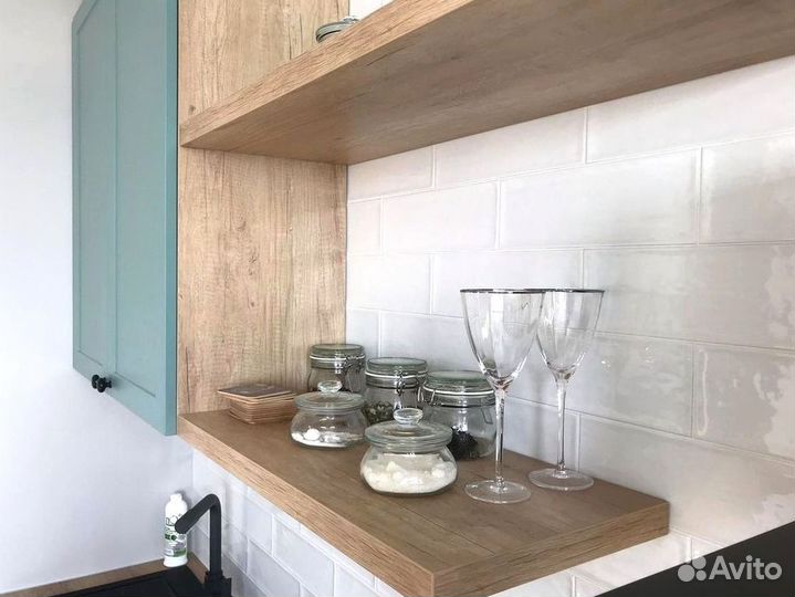 Скандинавский кухонный гарнитур на заказ