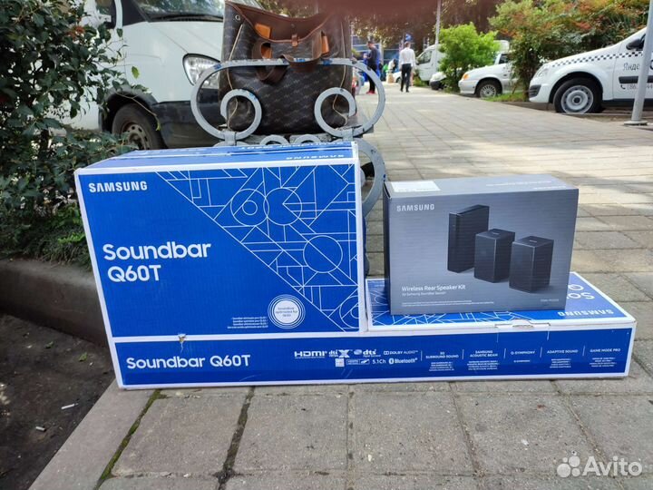 Саундбар samsung q60t + тылы swa9000