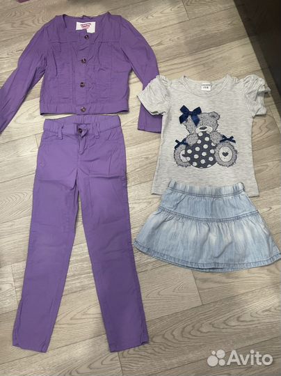 Вещи пакетом на девочку