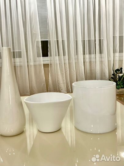 Кашпо для цветов стеклянное икея