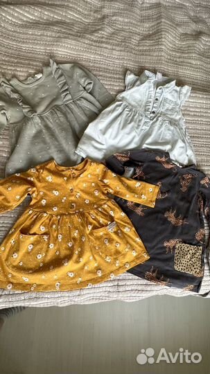 Пакет фирменных вещей для девочки 86 92
