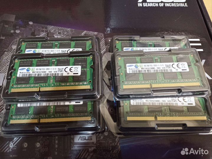 Новая память ddr3l 4 Гб и 8 Гб для ноутбука