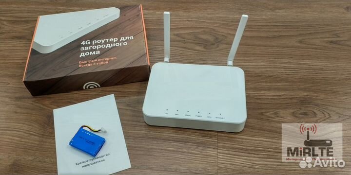 Роутер с Модемом 4G и Антенной и Сим Для Дома Офис