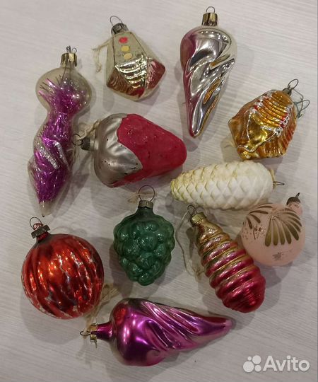 Елочные игрушки СССР