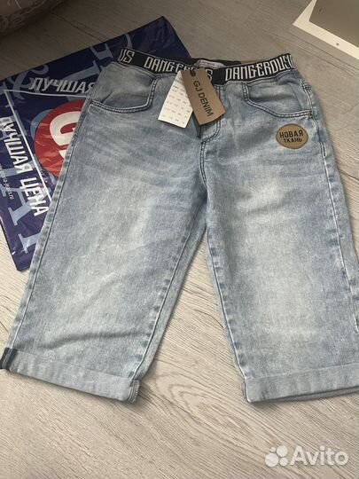 Джинсовые Шорты Gloria Jeans (рост 170) новые