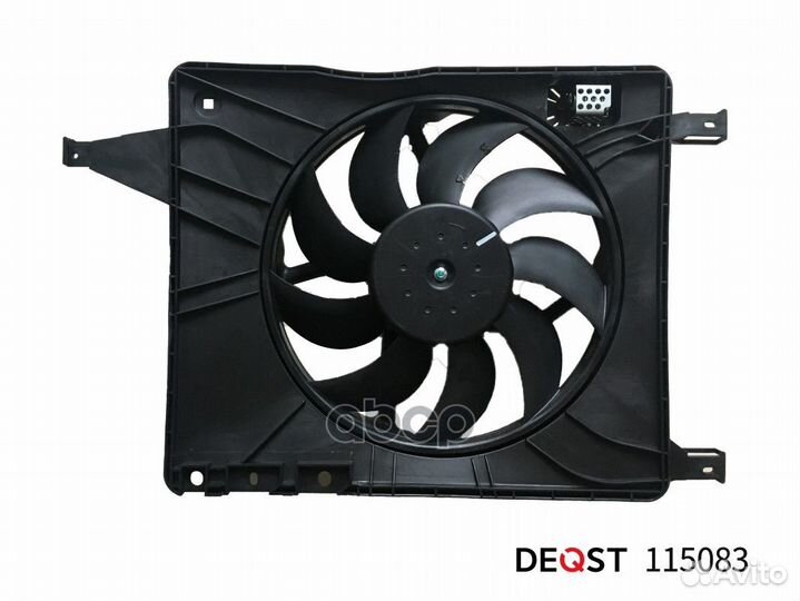 Электровентилятор nissan qashqai (J10) 02.07