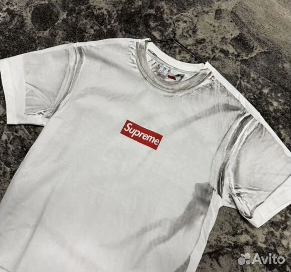 Футболеа Supreme x Maison Margiela окрашенная