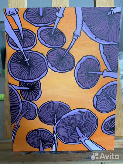 Картина акрилом