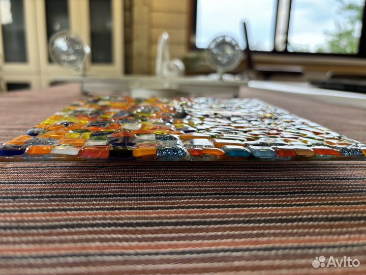 Часы настенные мозаика