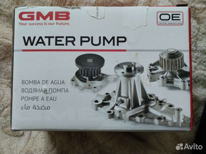 Помпа и ролик renault logan 1