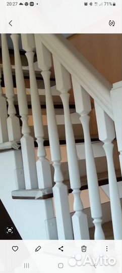 Балясины деревянные и столбы