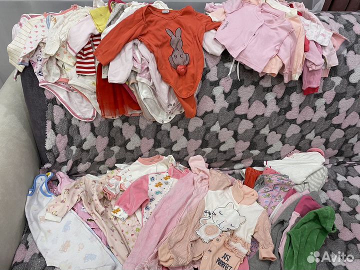 Вещи пакетом на девочку