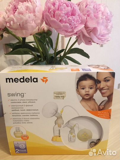 Молокоотсос электрический swing medela