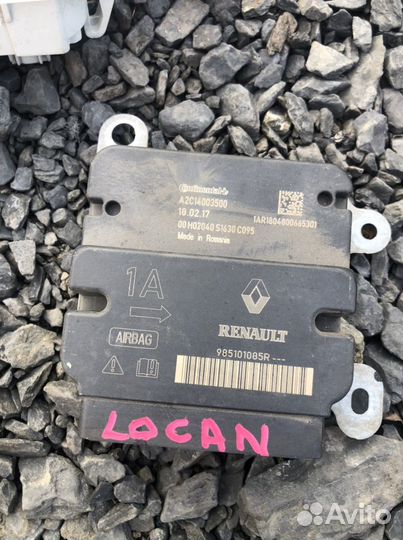 Блок srs Рено Логан 2