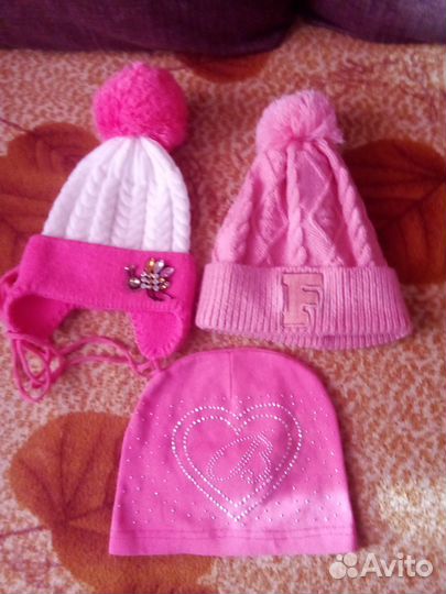 Детские шапочки для девочки то