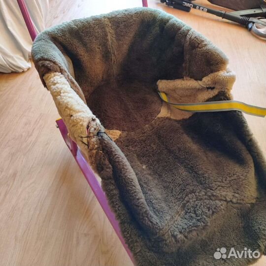 Детские санки с колесами