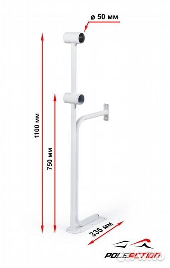 Модель №4 – Стойка балетного станка