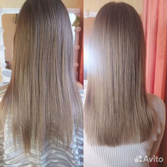 Модели на ботокс, кератин, восстановление волос