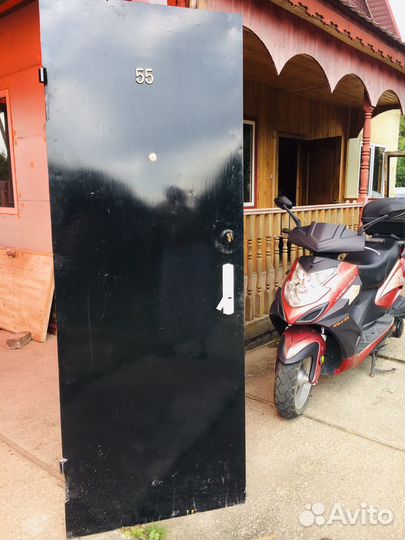 Дверь входная железная бу