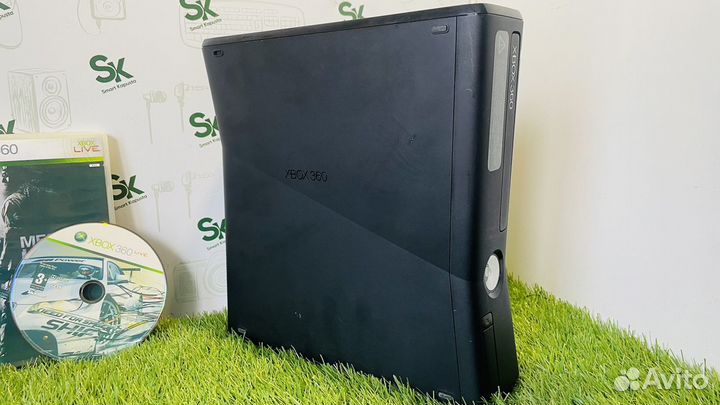 Xbox 360 250gb (2 игры, 1 геймпад) К6