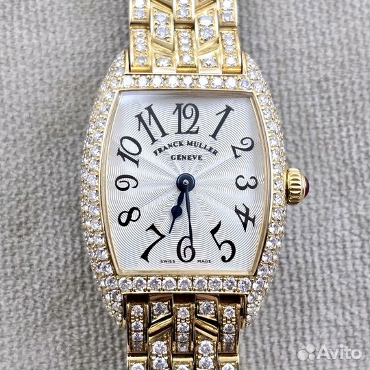 Franck Muller Cintre Curvex Diamond Bracelet