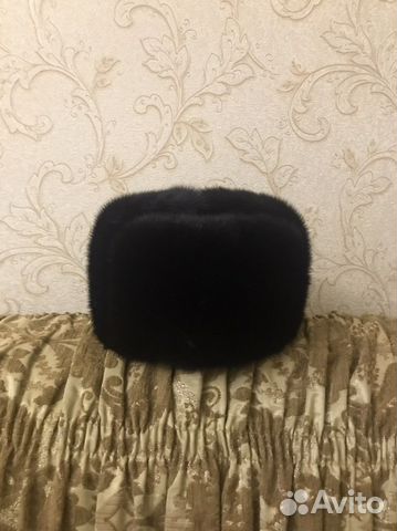 Норковая шапка мужская