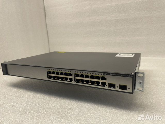 Cisco WS-C3750v2-24PS-S