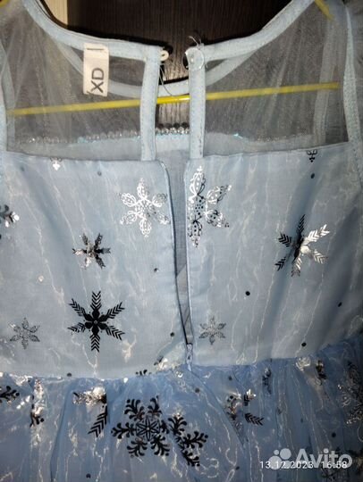 Детское нарядное платье 104 110