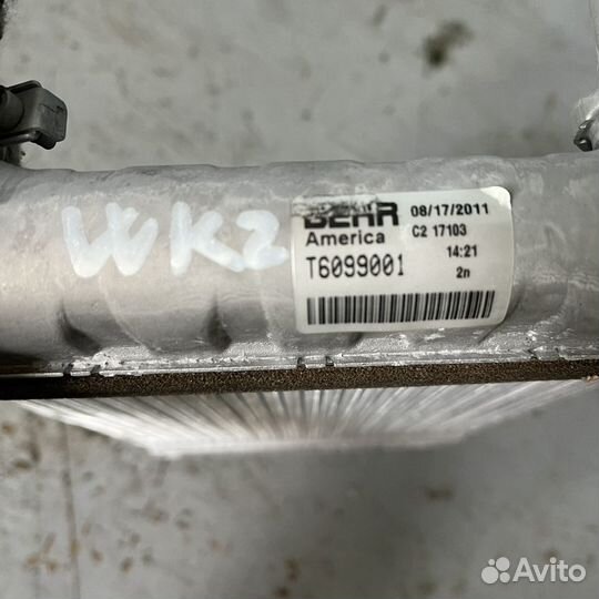 Радиатор печки Jeep Grand Cherokee WK2