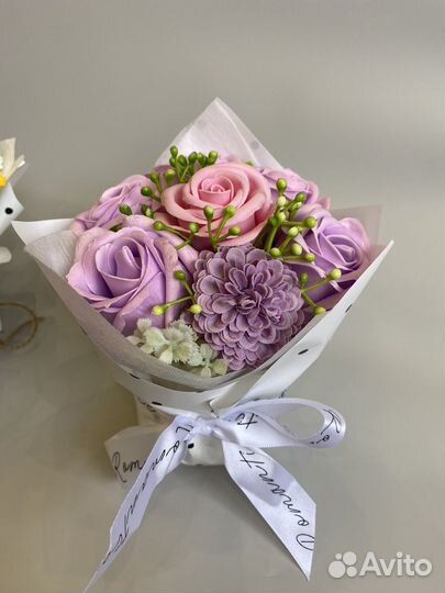 Букет из пенных роз