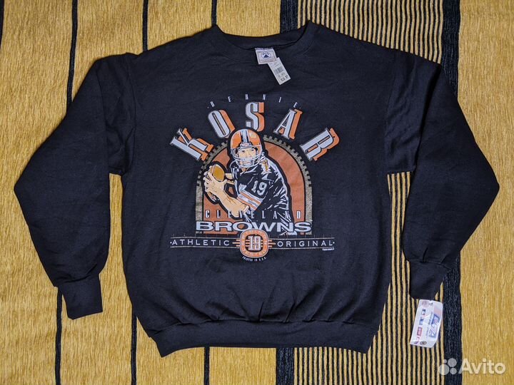 Винтажный свитшот Delta NFL 1993 L\XL новый