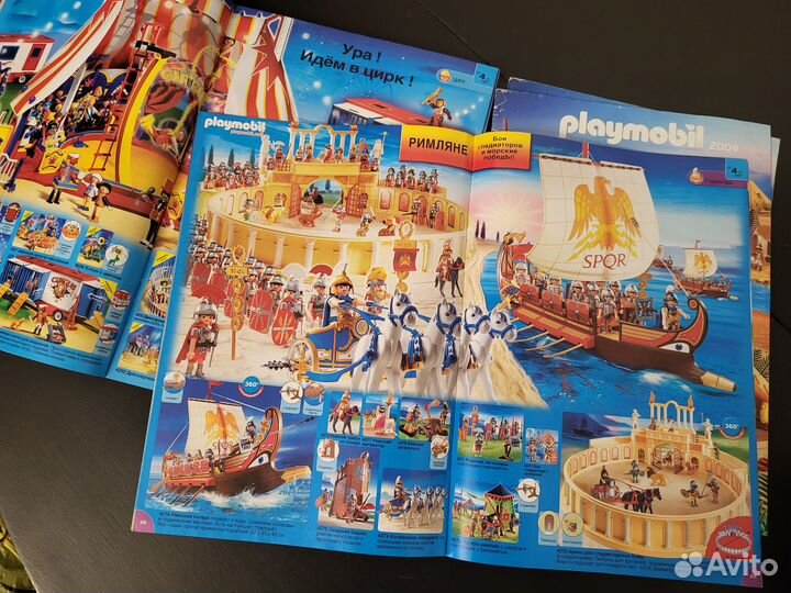 Журналы Каталоги Playmobil