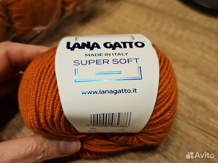 Пряжа Lana gatto supersoft