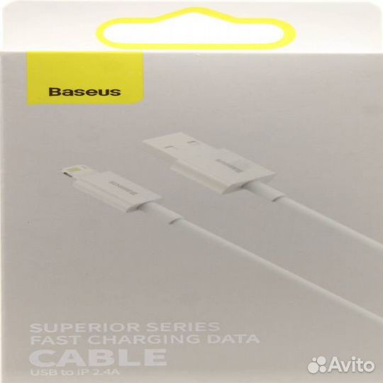 Кабель micro USB Baseus Cafule camys-02 Белый 1м