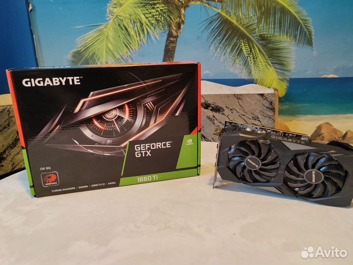 Видеокарта GTX1660ti 6GB Gigabyte