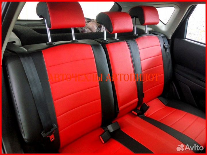 Чехлы Автопилот Nissan Qashqai 1 из экокожи