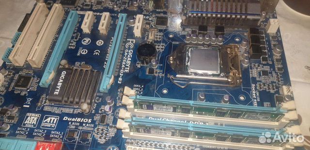 Материнская плата 1155 сокет + Intel Core i5-2500 купить в Москве ...
