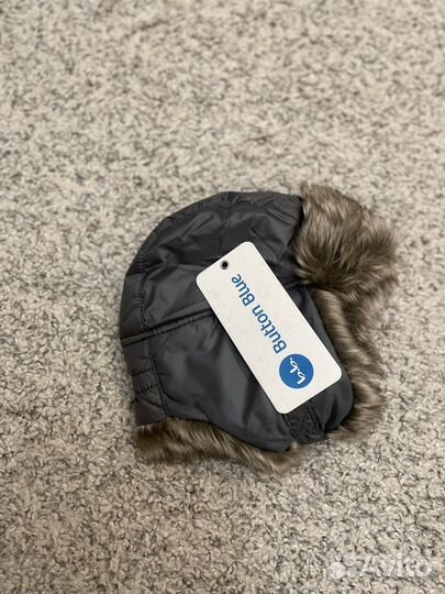 Шапка Button blue 50 р