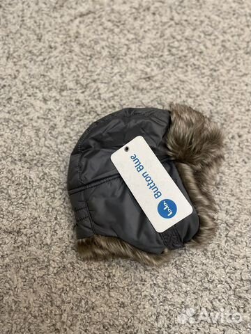 Шапка Button blue 50 р