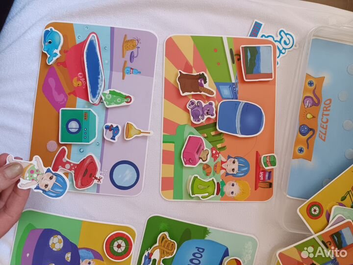 Игры для детей на липучках