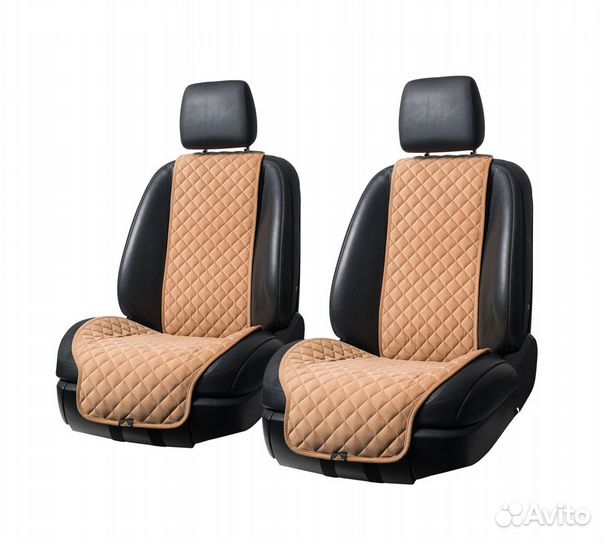 Накидки на сидения авто. Узкий верх, широкий низ