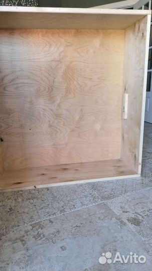 Ящик деревянный с крышкой 107х103х31см