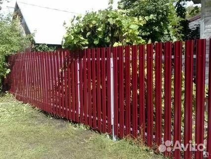 Штакетник металлический
